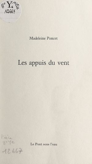 Téléchargez le livre :  Les appuis du vent