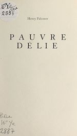 Télécharger le livre :  Pauvre Délie