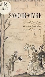 Télécharger le livre :  Savoir vivre