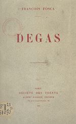 Télécharger le livre :  Degas