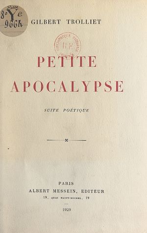 Téléchargez le livre :  Petite apocalypse