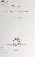 Télécharger le livre :  Babel, transit obligatoire