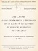 Télécharger le livre :  Dix années d'une génération d'étudiants de la Faculté des lettres et sciences humaines de Toulouse