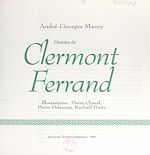 Télécharger le livre :  Histoire de Clermont-Ferrand