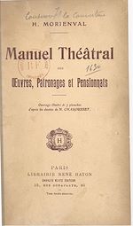 Download this eBook Manuel théâtral des œuvres, patronages et pensionnats
