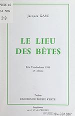 Télécharger le livre :  Le lieu des bêtes