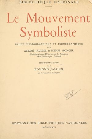 Téléchargez le livre :  Cinquantenaire du symbolisme