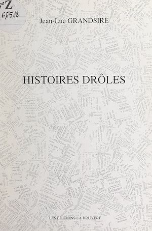 Téléchargez le livre :  Histoires drôles