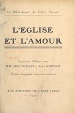 Télécharger le livre :  L'Église et l'amour