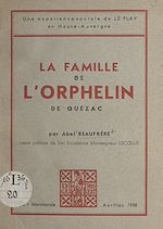 Télécharger le livre :  La famille de l'orphelin de Quézac