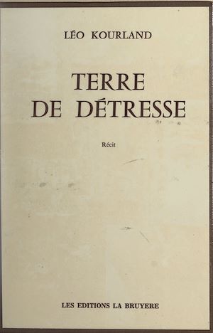 Téléchargez le livre :  Terre de détresse