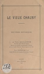 Télécharger le livre :  Le vieux Chauny