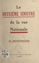 Télécharger le livre :  Le deuxième sinistre de la Rue Nationale
