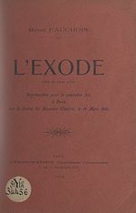 Télécharger le livre :  L'exode