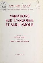 Télécharger le livre :  Variations sur l'angoisse et sur l'amour