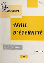 Télécharger le livre :  Seuil d'éternité
