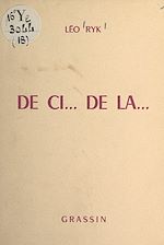 Télécharger le livre :  De ci... de là...