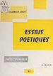 Télécharger le livre :  Essais poétiques