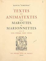 Télécharger le livre :  Textes et animatextes pour marottes et marionnettes