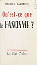 Télécharger le livre :  Qu'est-ce que le fascisme ?