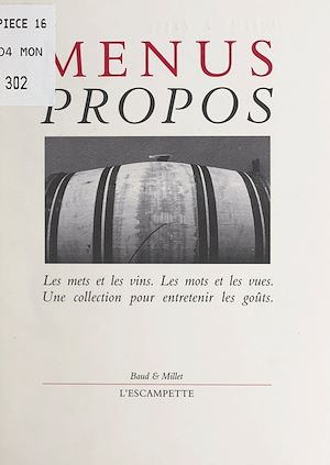 Téléchargez le livre :  Menus propos (3)