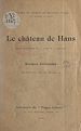 Télécharger le livre :  Le château de Hans