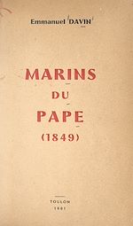 Télécharger le livre :  Marins du Pape (1849)