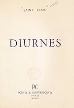 Télécharger le livre :  Diurnes