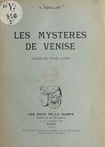 Download this eBook Les mystères de Venise