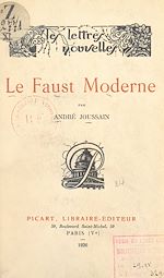 Télécharger le livre :  Le Faust moderne