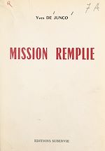 Télécharger le livre :  Mission remplie