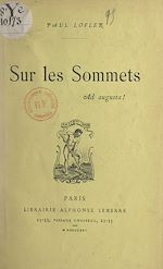 Télécharger le livre :  Sur les sommets
