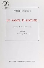 Télécharger le livre :  Le sang d'Adonis