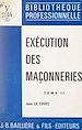 Télécharger le livre :  Exécution des maçonneries (2)