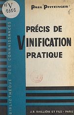 Télécharger le livre :  Précis de vinification pratique