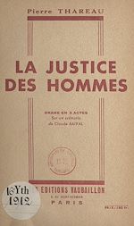 Télécharger le livre :  La justice des hommes
