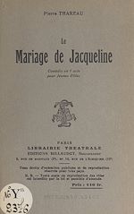 Télécharger le livre :  Le mariage de Jacqueline