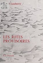 Télécharger le livre :  Les rites provisoires