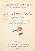 Télécharger le livre :  La dame créole