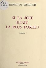 Download this eBook Si la joie était la plus forte ?