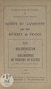 Télécharger le livre :  Réglementation et bibliographie du tourisme en rivière (15)