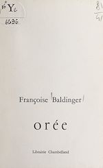 Télécharger le livre :  Orée