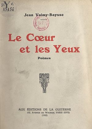 Téléchargez le livre :  Le cœur et les yeux