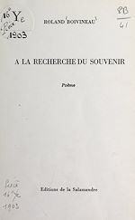 Télécharger le livre :  À la recherche du souvenir