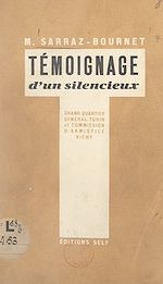 Télécharger le livre :  Témoignage d'un silencieux