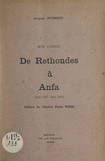 Télécharger le livre :  Mon journal, de Rethondes à Anfa (juin 1940-mai 1943)