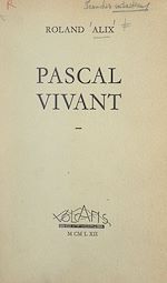 Télécharger le livre :  Pascal vivant