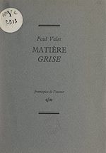 Télécharger le livre :  Matière grise