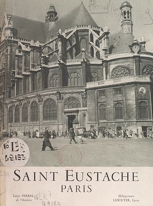 Téléchargez le livre :  Saint Eustache, Paris