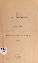 Télécharger le livre :  Texte de l'allocution radiodiffusée par l'Amiral Muselier aux Français de Saint-Pierre & Miquelon, le dimanche 28 décembre 1941, à 21 h 30